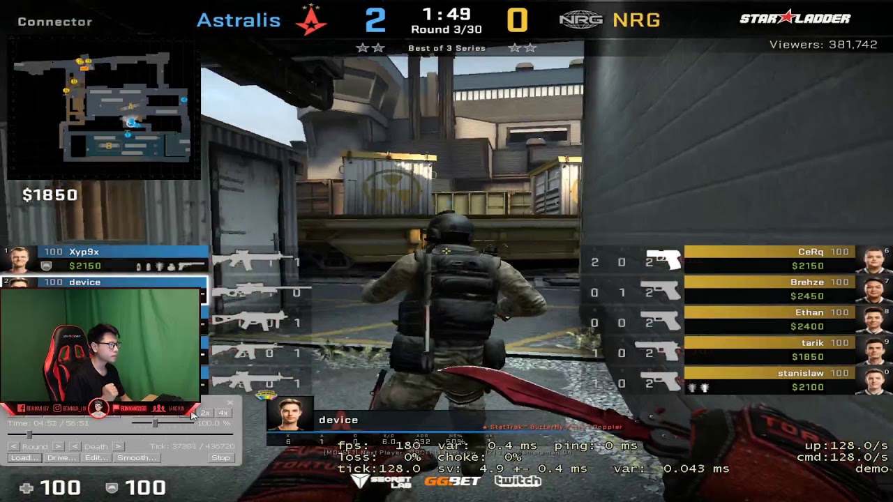 [Bomman] Phân tích Demo device trong trận đấu giữa Astralis vs NRG - Starladder Berlin 2019
