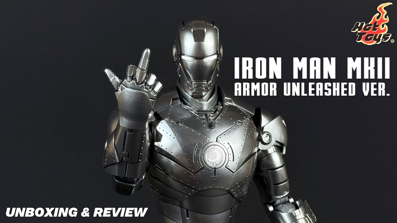 Hot Toys Iron Man Mark 2 Armor Unleashed Ver. mms150 Unboxing & Review