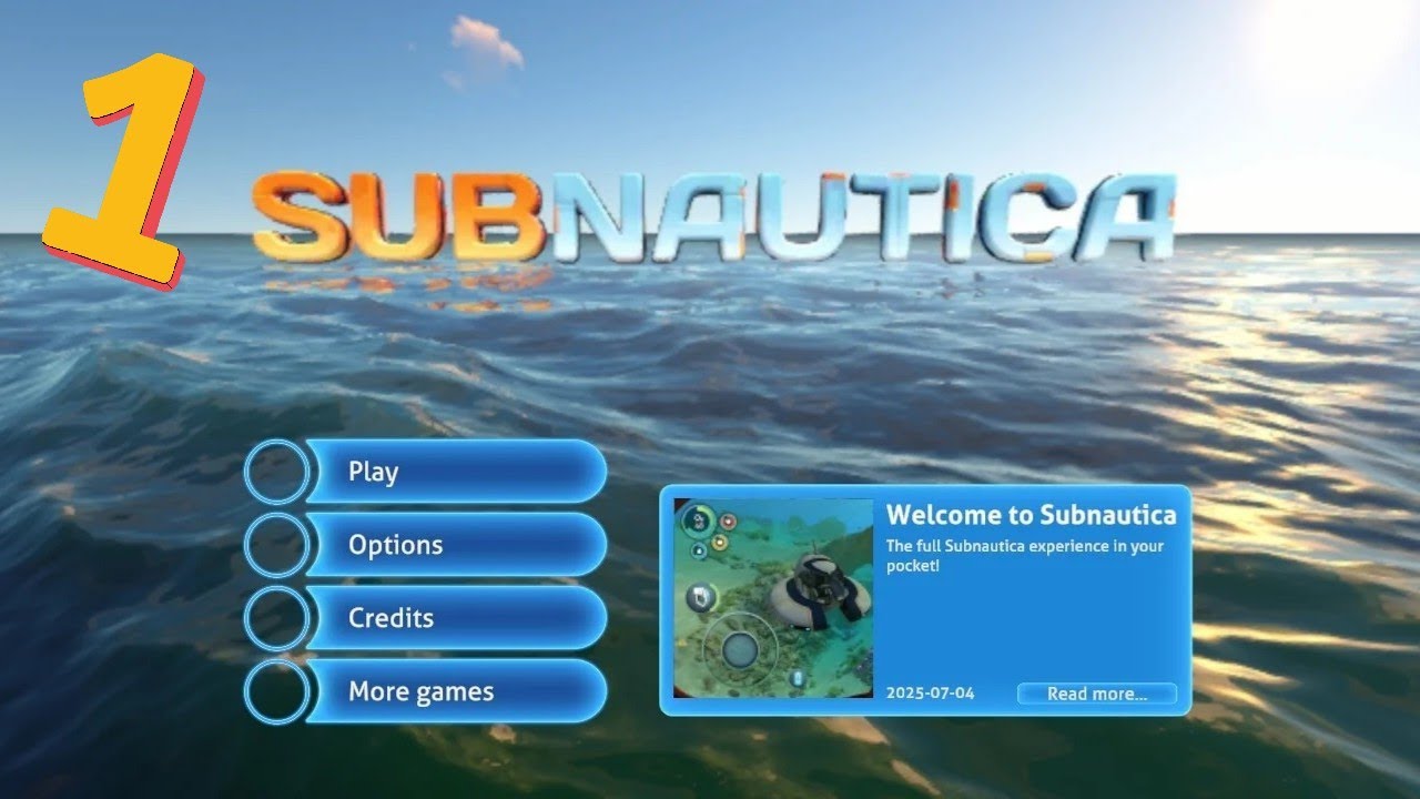 We Landed On A Deserted Planet | Part-1 |Subnautica Mobile Version | Gameplay | @Vexo Gaming |
