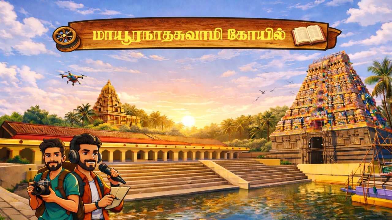 மாயூரநாதசுவாமி கோயில்...😍| VL-08 |Devaram Vlogs | Boys Next Door| Tamil Temple Vlogs| Lord Sivan