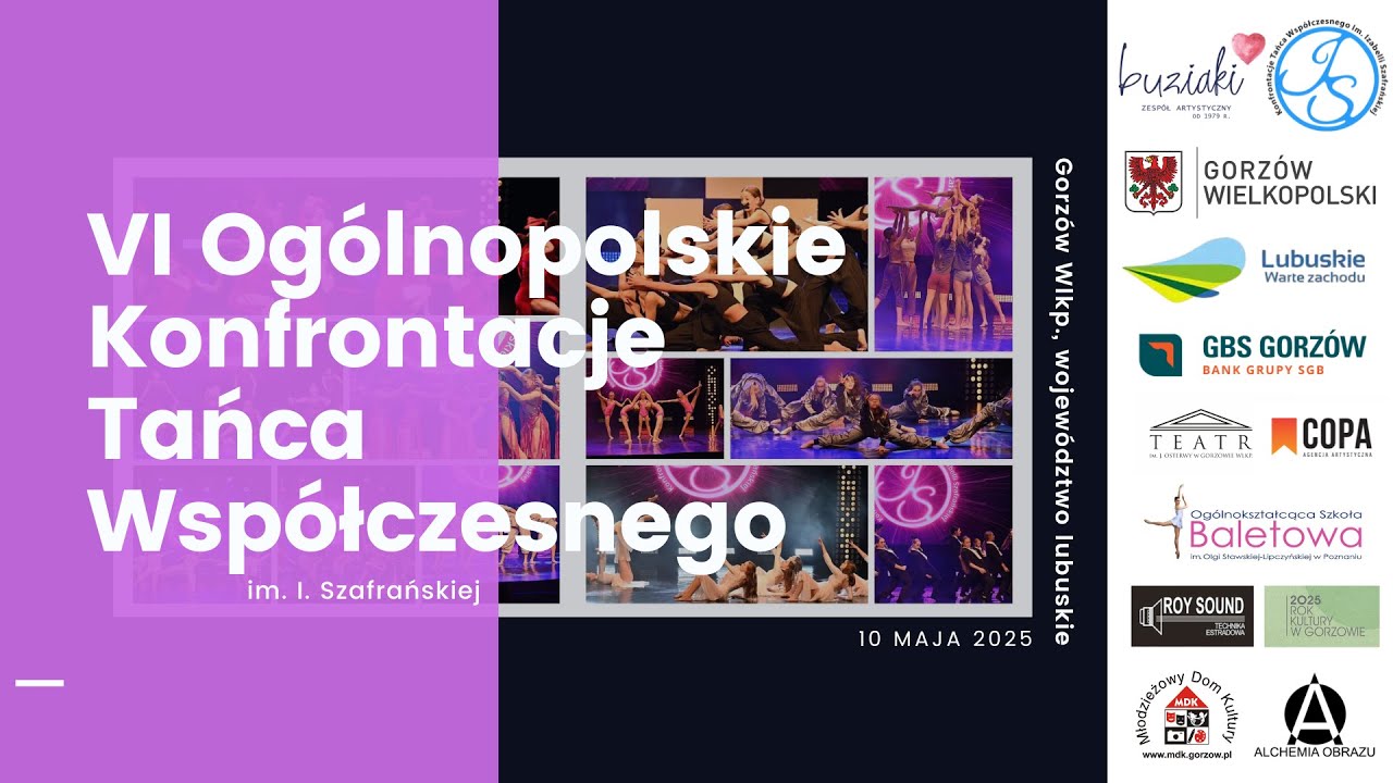 VI Ogólnopolskie Konfrontacje Tańca Współczesnego im. Izabelli Szafrańskiej