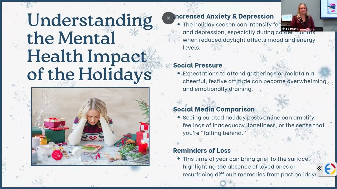 Holiday Self-Care Tips for Stress, Mental Health, and Balance | Healthy Living…Together (11/25)