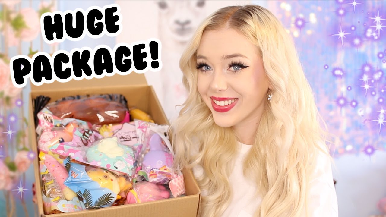 BIGGEST SQUISHY PACKAGE EVER! FROM DELITEFULBOUTIQUE!!