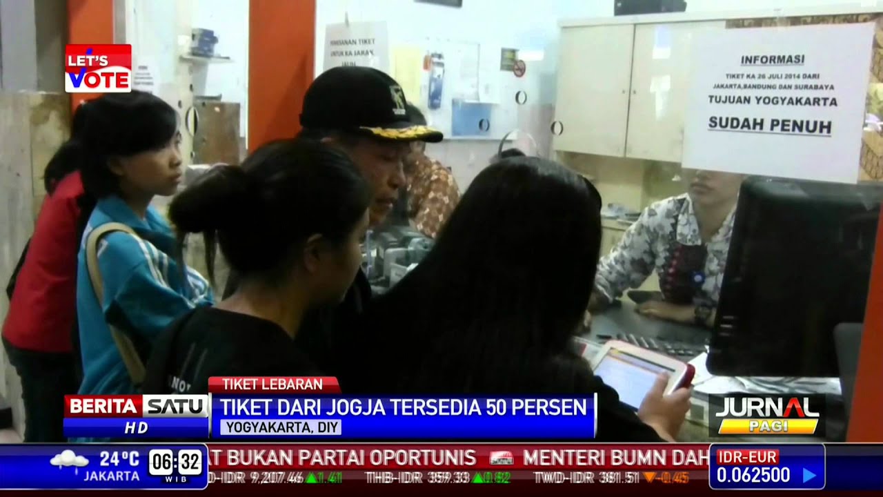 Tiket Mudik dari Jakarta Terjual 100 Persen
