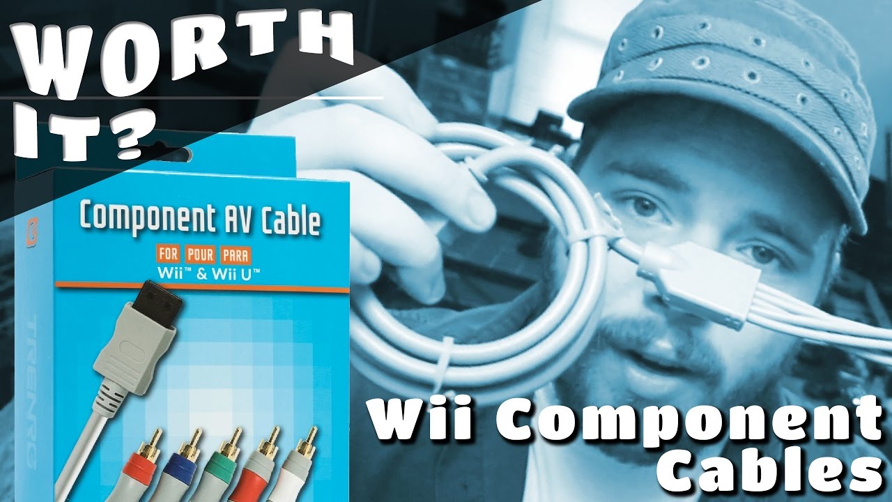 Wii Component Cables || Worth It?