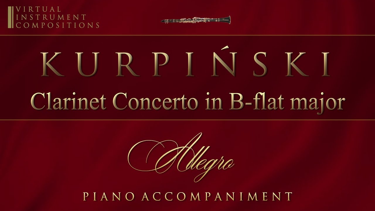 Kurpiński - Clarinet concerto in B-flat major - Allegro (piano accompaniment)