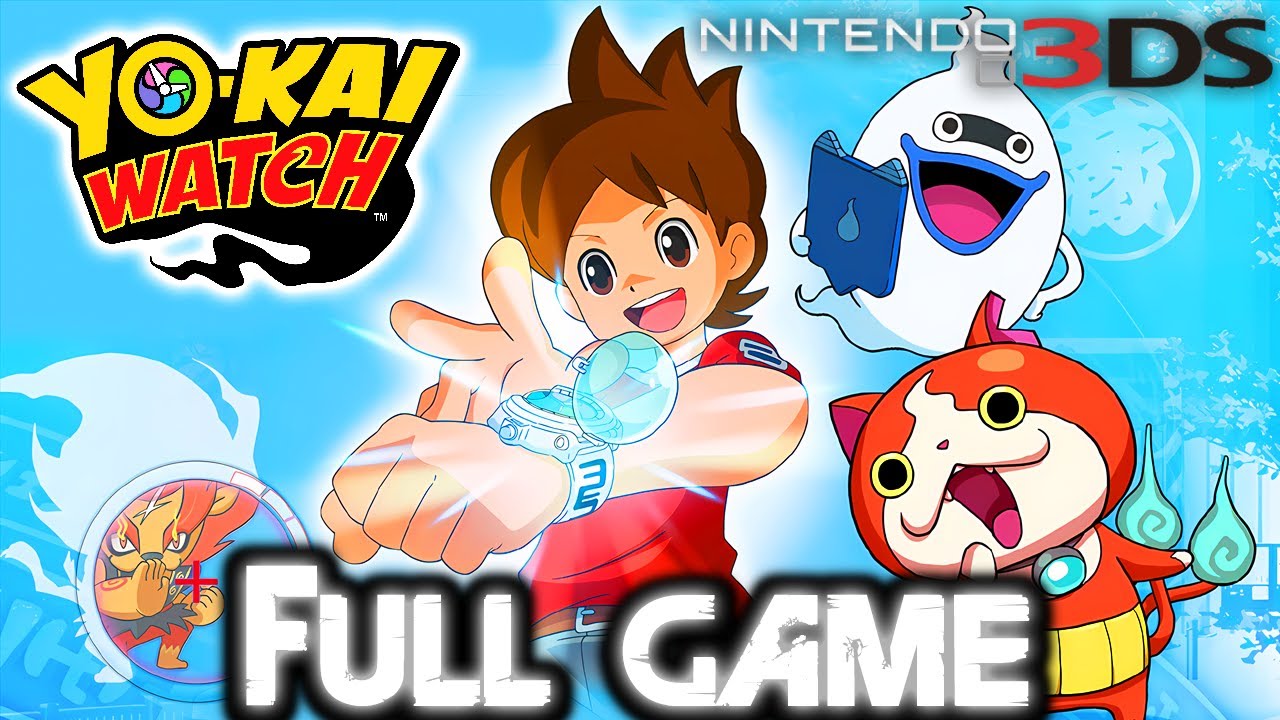 YO-KAI WATCH Gameplay Walkthrough FULL GAME (Nintendo 3DS)