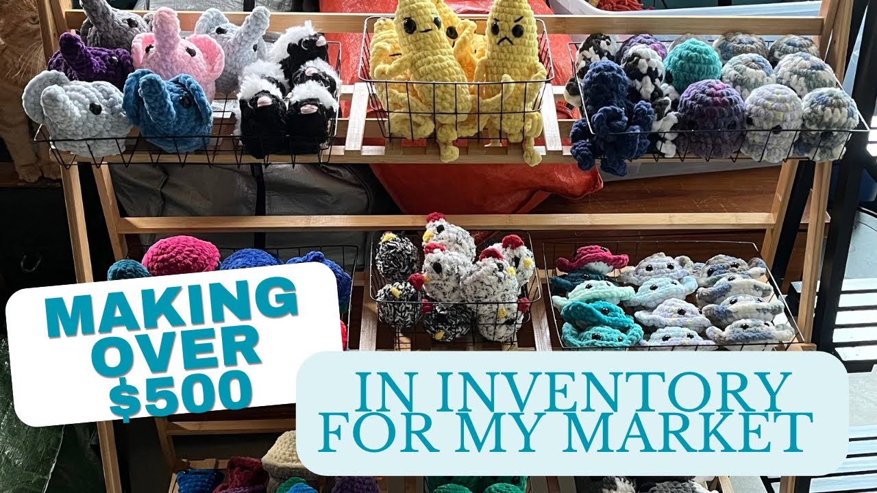 Market Prep ✨ Inventory Restock ✨ New Patterns