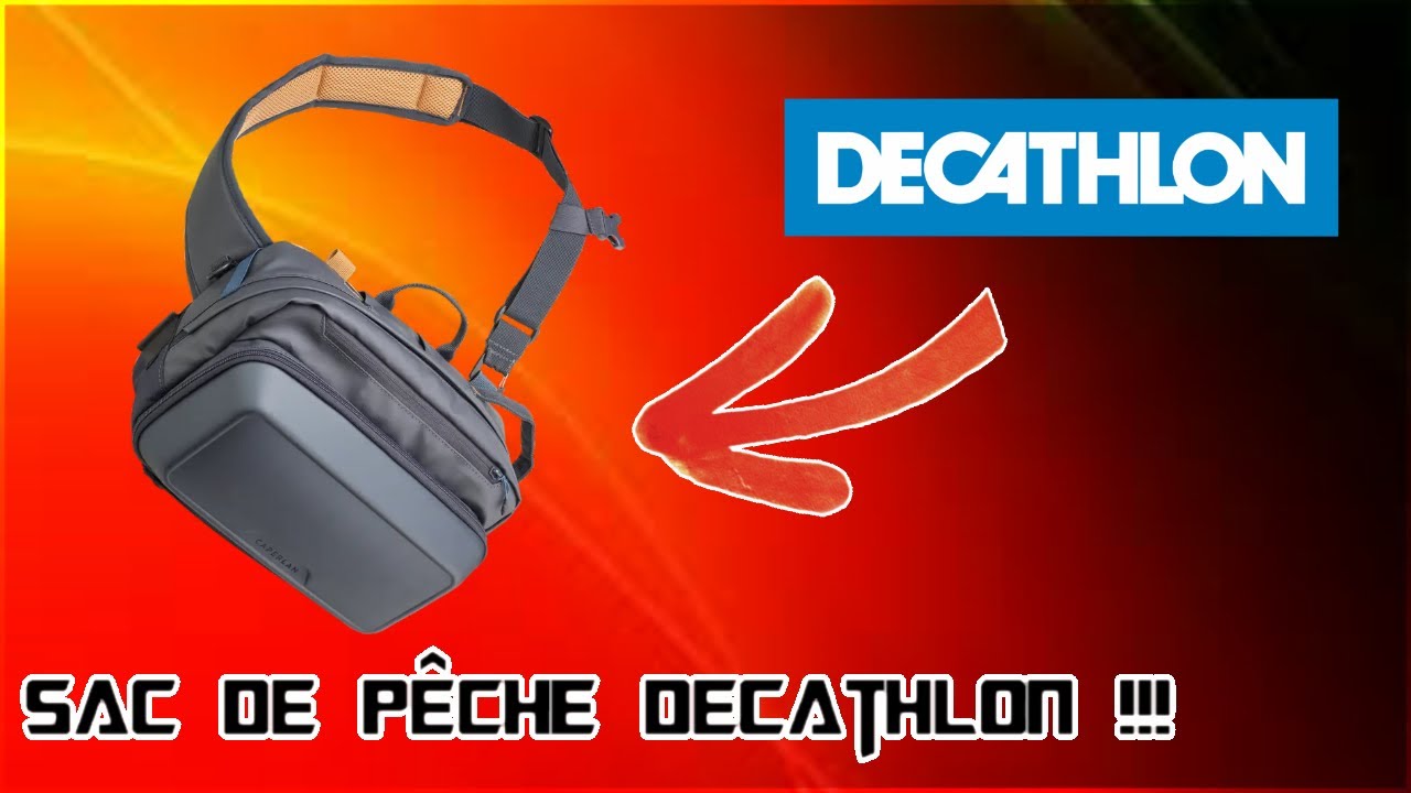 sac en bandoulière / ceinture de pêche 500 12L caperlan, super sac !!