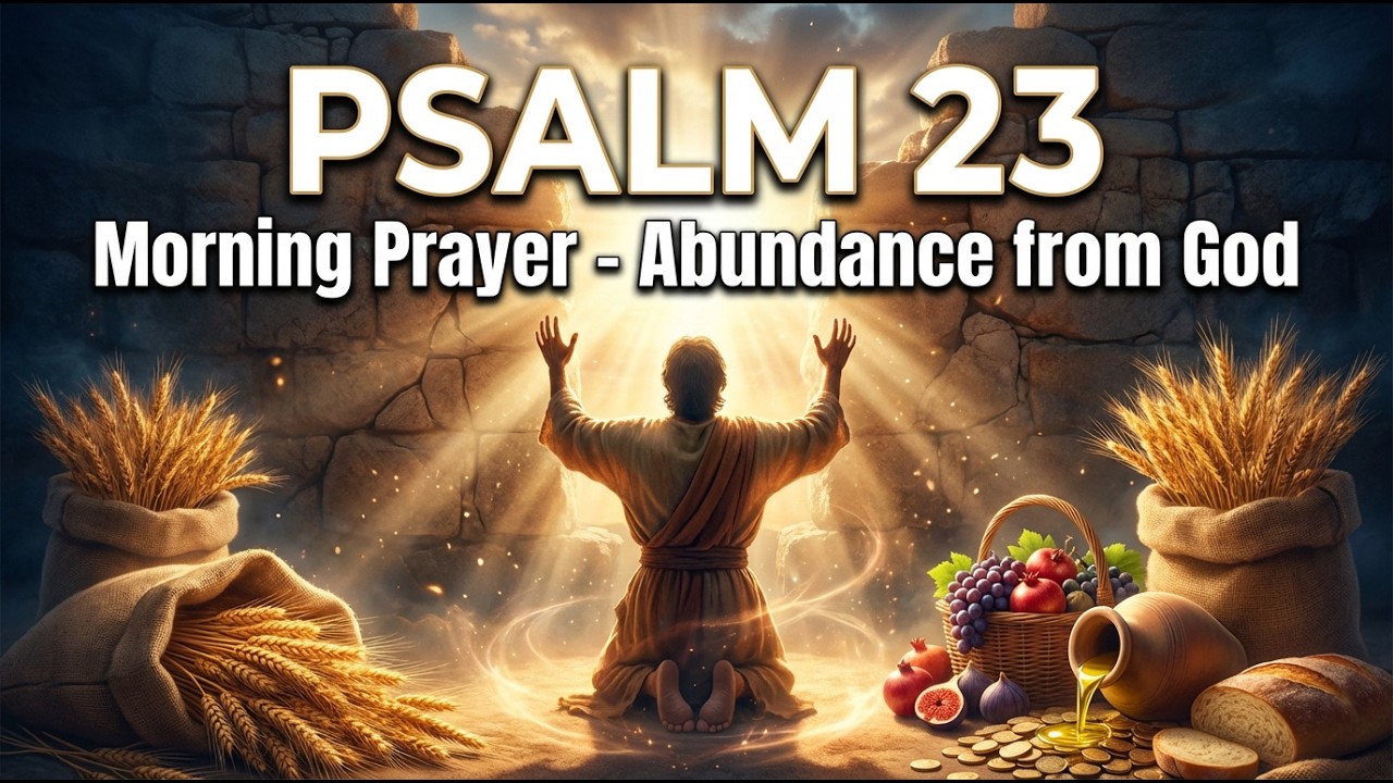 God didn't bring you to this video by chance! MANY PEOPLE changed their lives with Psalm 23—LISTEN!