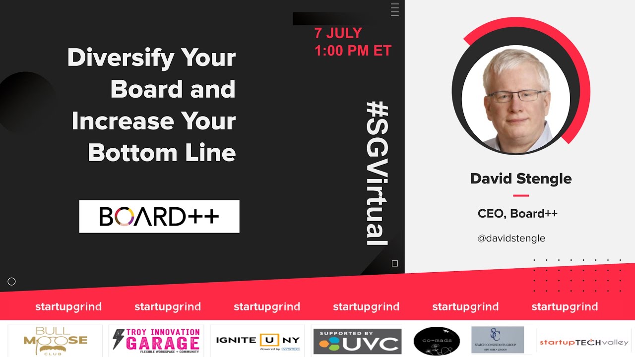 David Stengle (Board++) Diversify Your Board and Increase Your Bottom Line