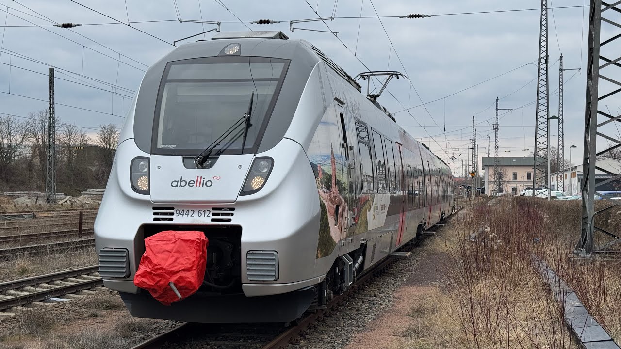 Führerstandsmitfahrt Luth. Eisleben - Röblingen am See - Halle Südstadt - Halle (Saale) Hbf