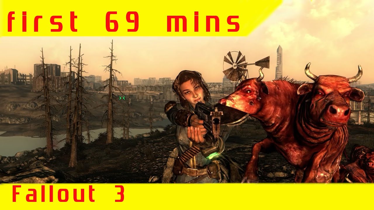 Fallout 3 (first69mins) Xbox 360