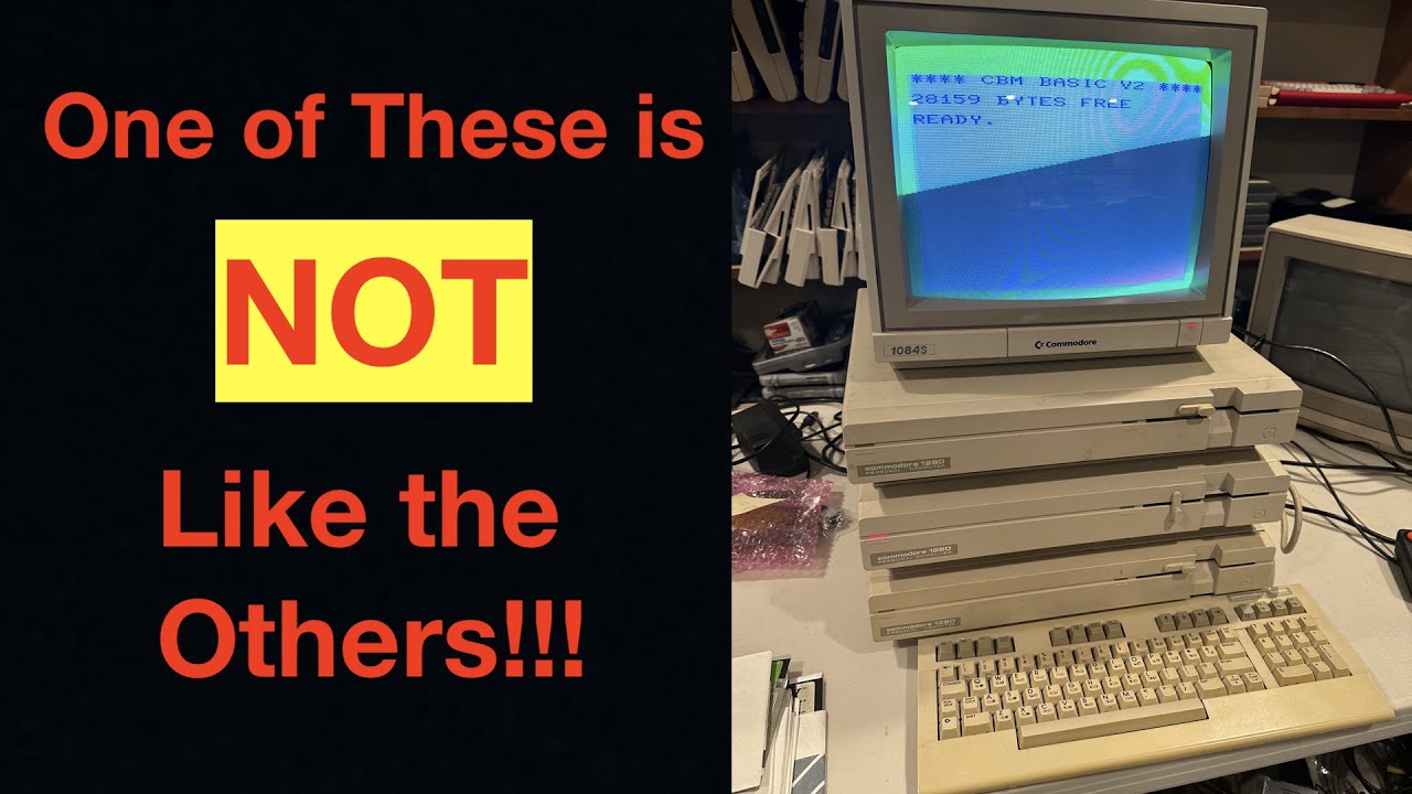 This Commodore 128D is actually a VIC-20?!?!?!