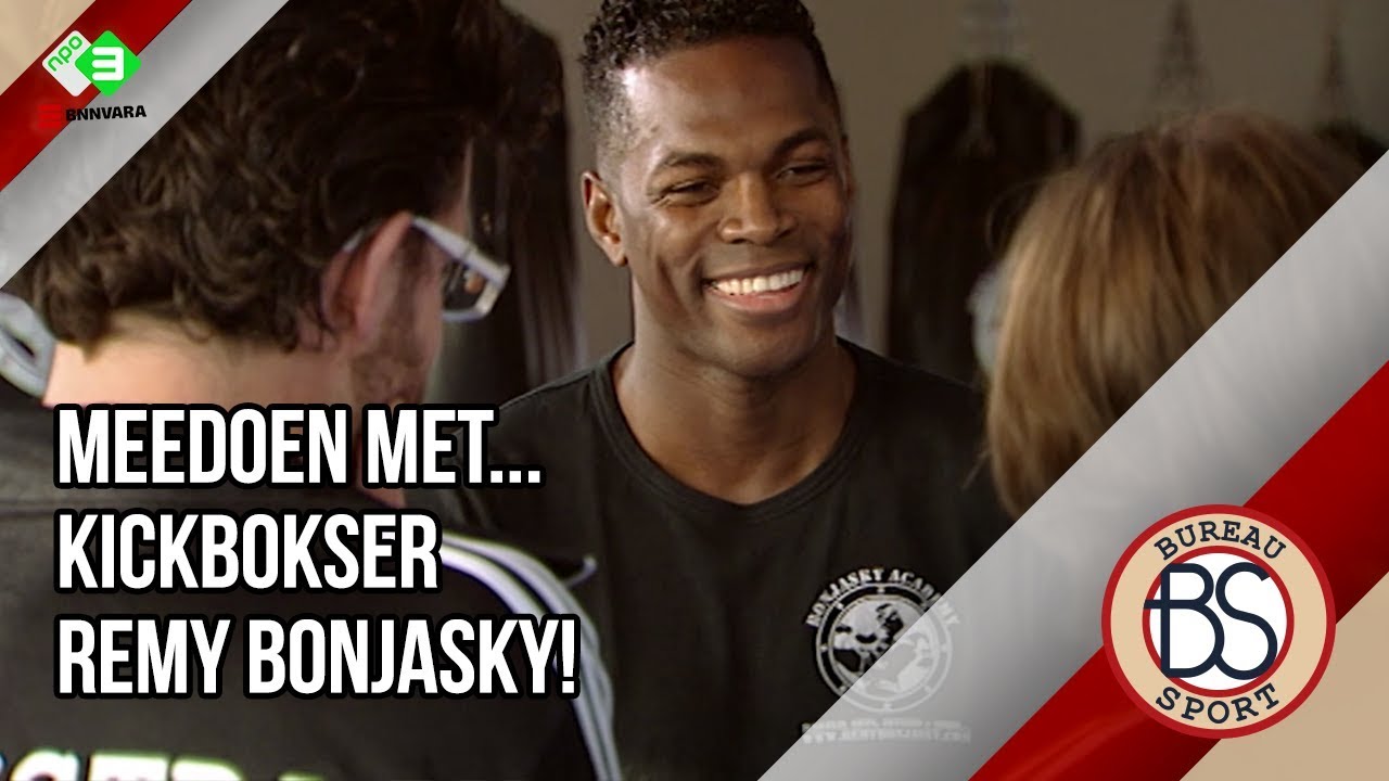 Meedoen met...kickbokser Remy Bonjasky