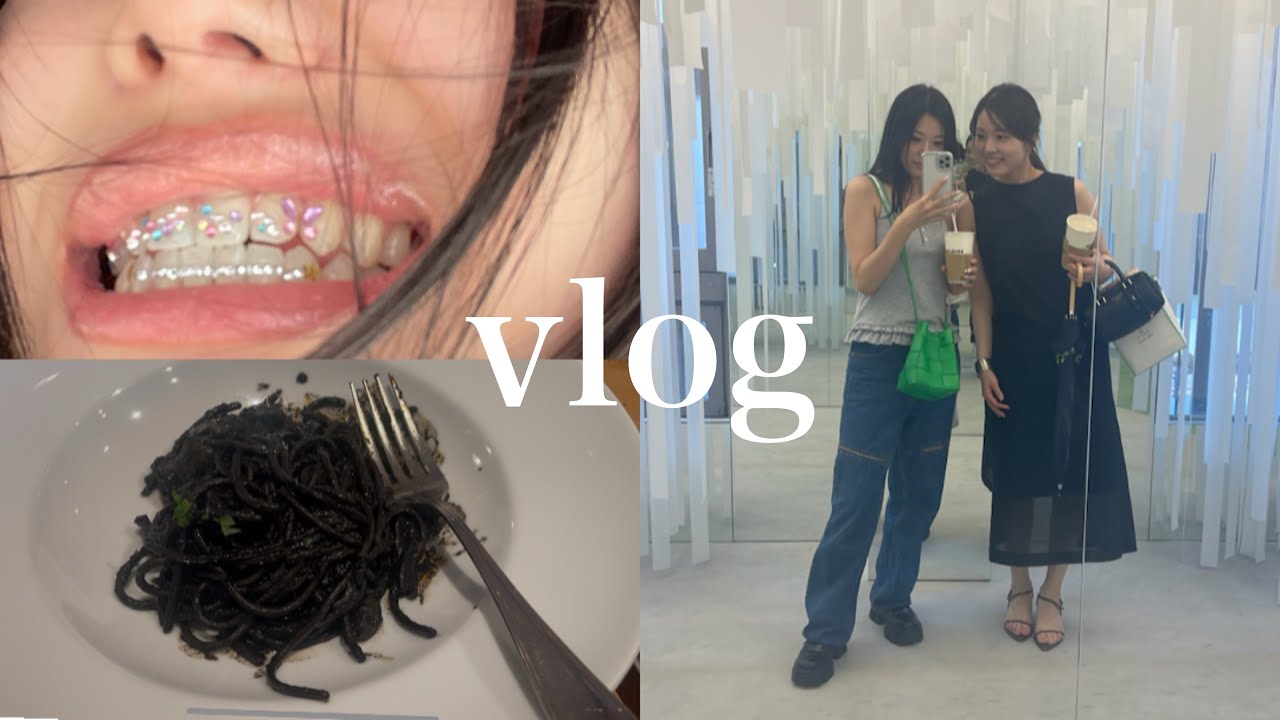 【vlog】ティースジュエリーして気分上がった日🦷💎