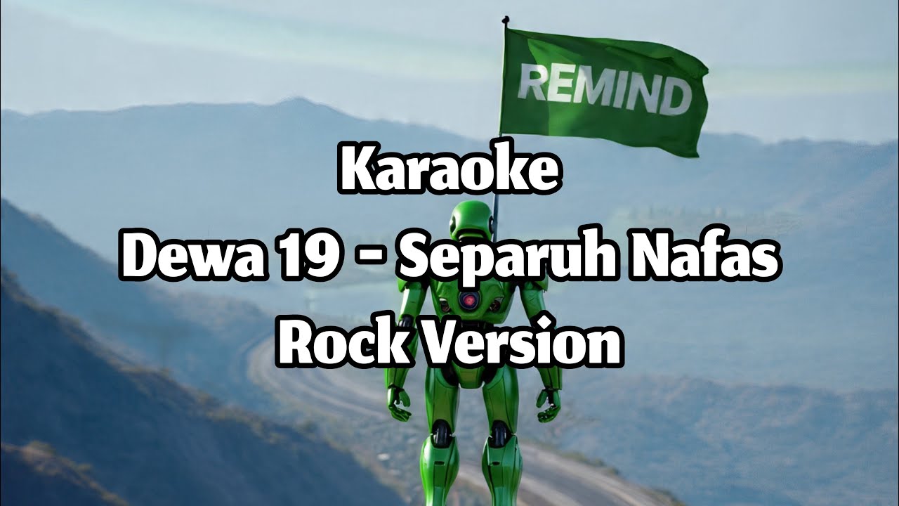 Dewa 19 - Separuh Nafas Karaoke Versi Rock