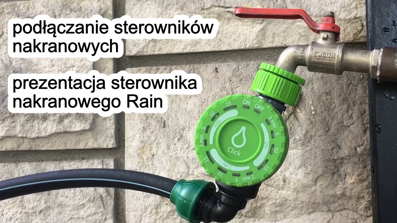 Jak podłączyć sterownik nakranowy? Sterowniki Rain Click | nawodnienia.eu