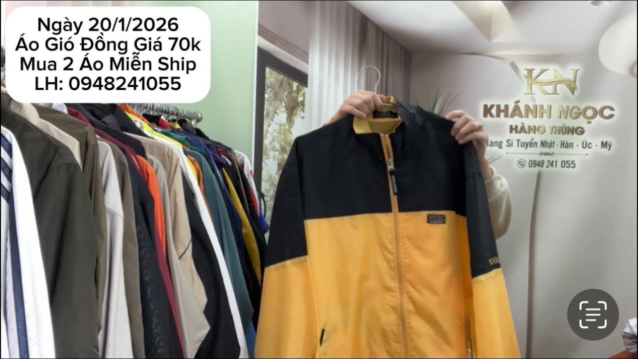 [20/1]SALE ÁO GIÓ NHẬT - HÀN/ ĐỒNG GIÁ 70k/ LH: 0948241055