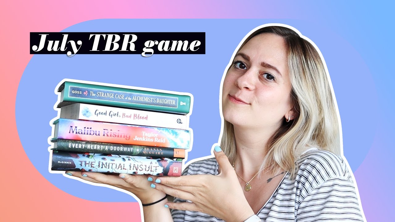 July 2021 TBR game | Books Against Humanity picks my TBR 😎