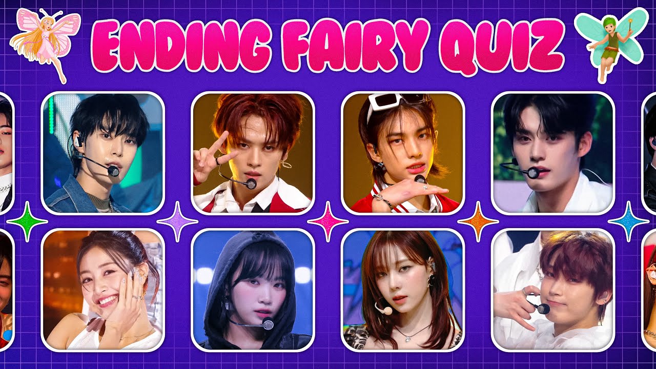 ENDING FAIRY QUIZ 🧚🏻‍♀️🕹 Guess The Kpop Song by The Ending Fairy 4 | KPOP GAME 🎶