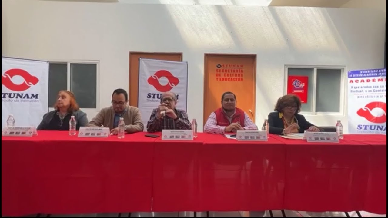 Mitin en Rectoria por la defensa del proyecto para el sector académico