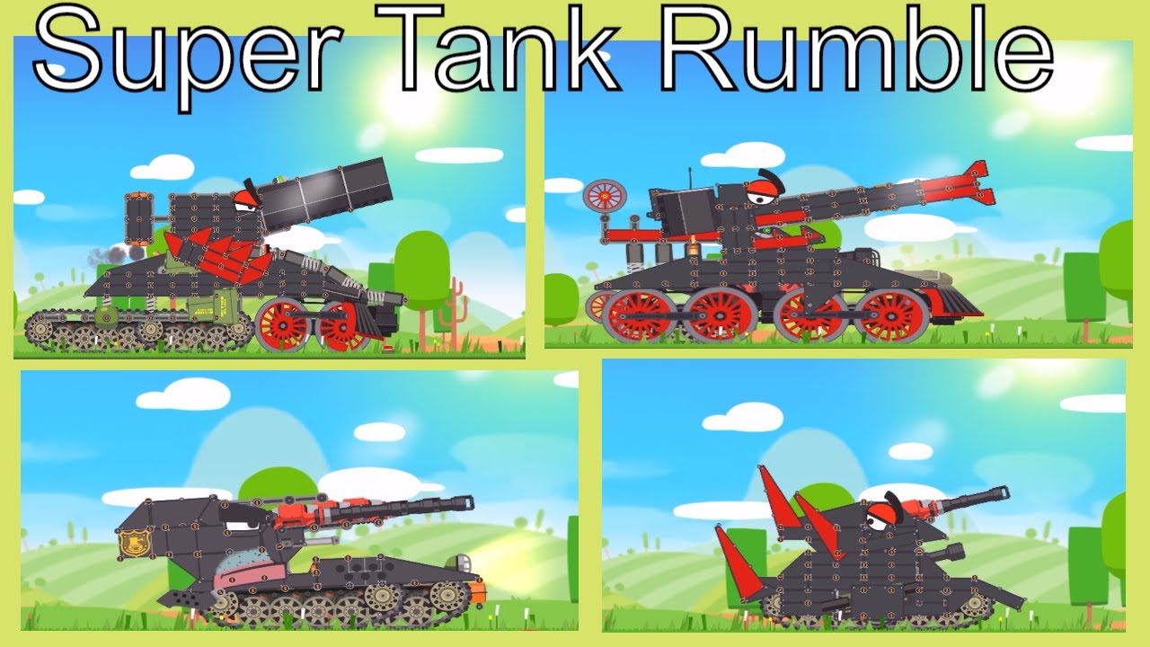 #lv23 Game xe tăng - Những xe tăng đẹp nhất level 23 | Super tank rumble | Phim hoạt hình về xe tăng