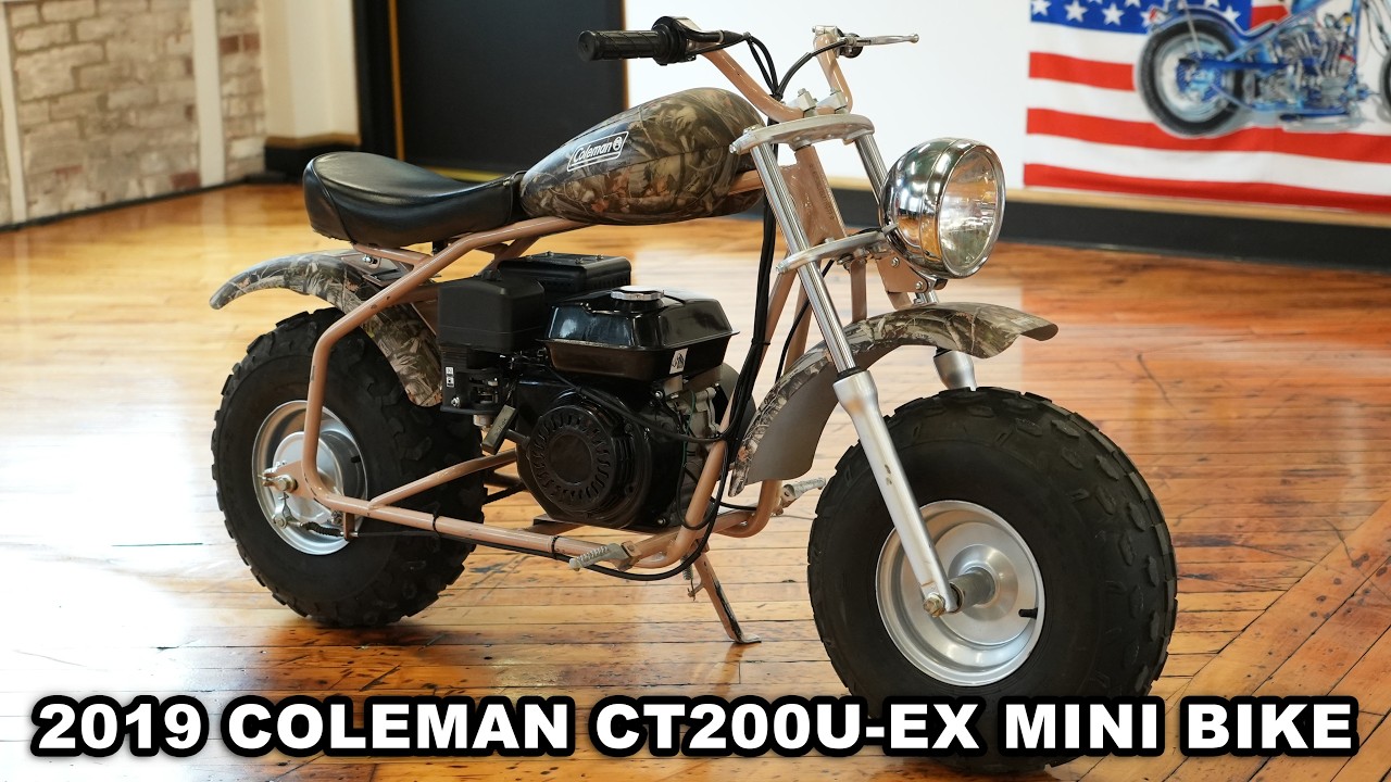 Недорогое развлечение!? Мини-байк Coleman CT200U-EX!