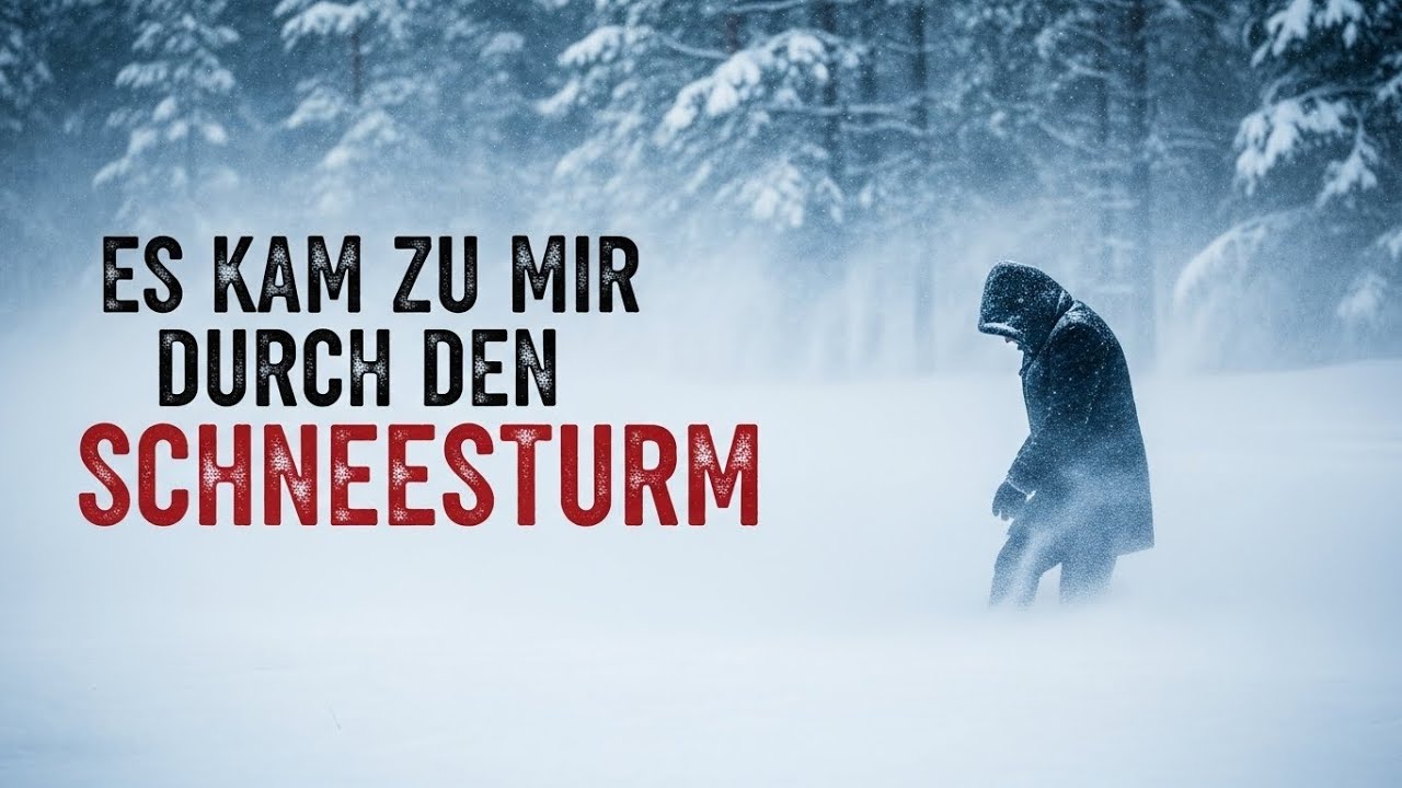 Es kam zu mir durch den Schneesturm ｜ 