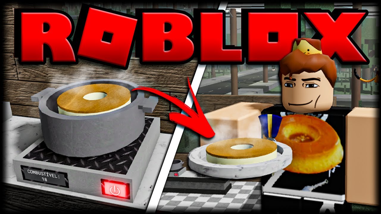 FAZENDO MEU PRÓPRIO PUDIM!! - ROBLOX Mixture Park