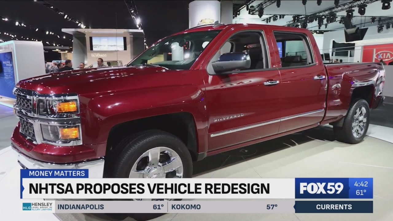 NHTSA calls for redesign of large SUVs and pickups