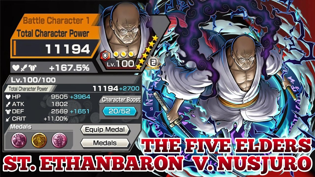 Геймплей NUSJURO | One Piece Bounty Rush | OPBR