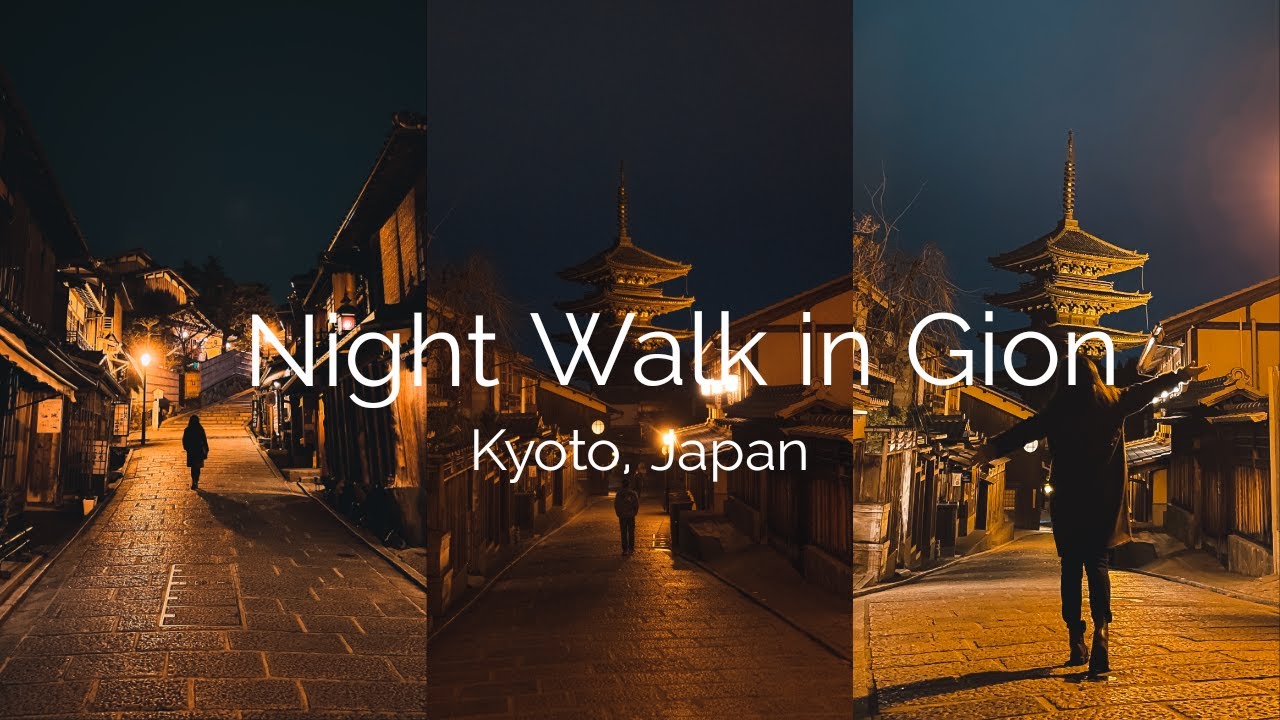 [4K] Kyoto Night Walk in Gion | Kyoto, Japan | Fujifilm X-T4