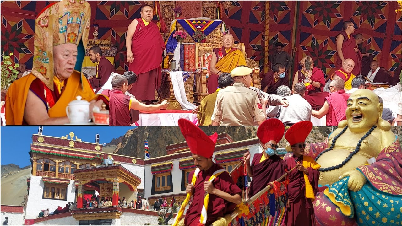 HH The Skyabgon Chetsang | Rinpoche at Atitse Monastery | Chakdor Jungdul gi Wang|