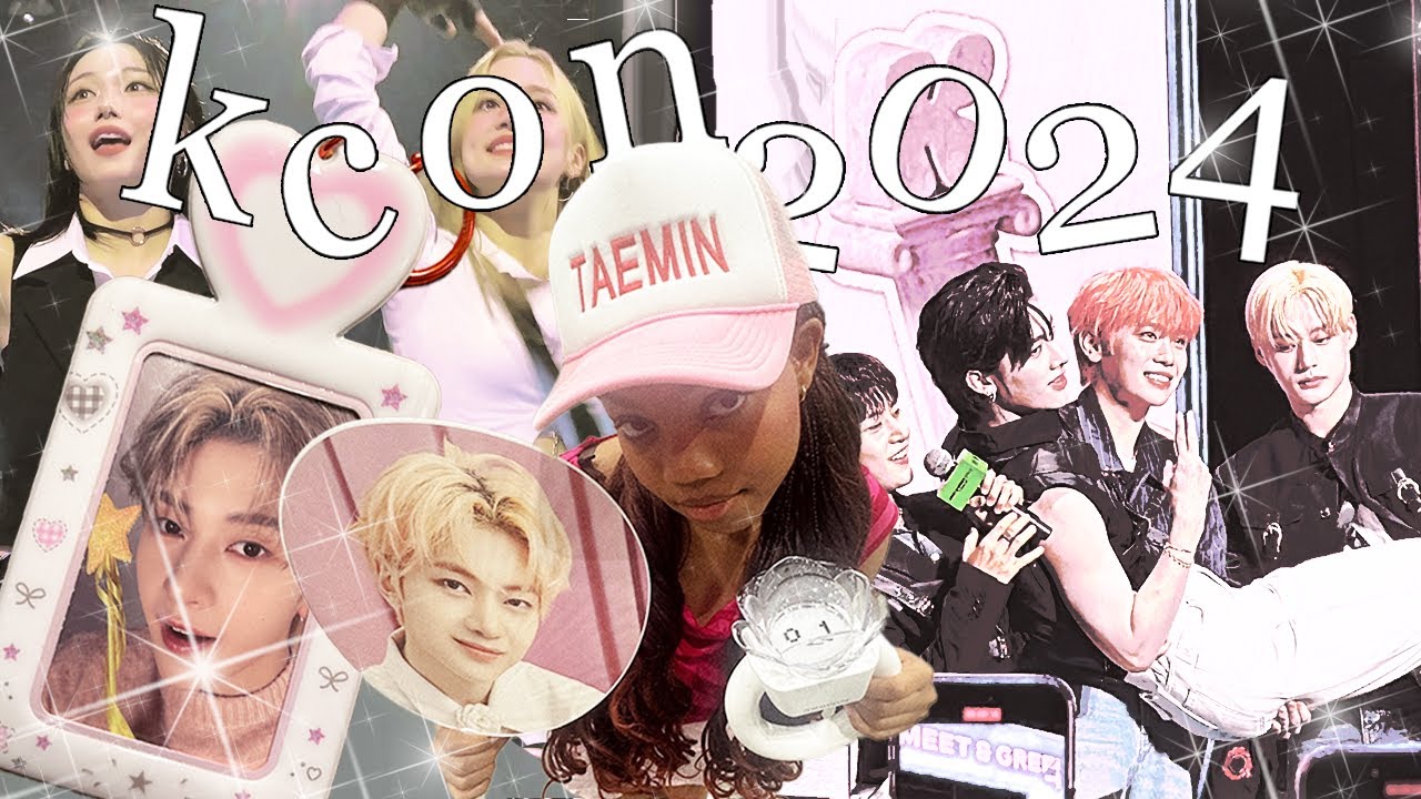 KCON LA 2024 VLOG: day 1 convention, ZB1 hi touch drama + concert footage