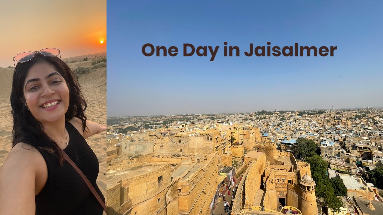 One Day in Jaisalmer | Golden City Vlog | Fort, Food & Desert Vibes