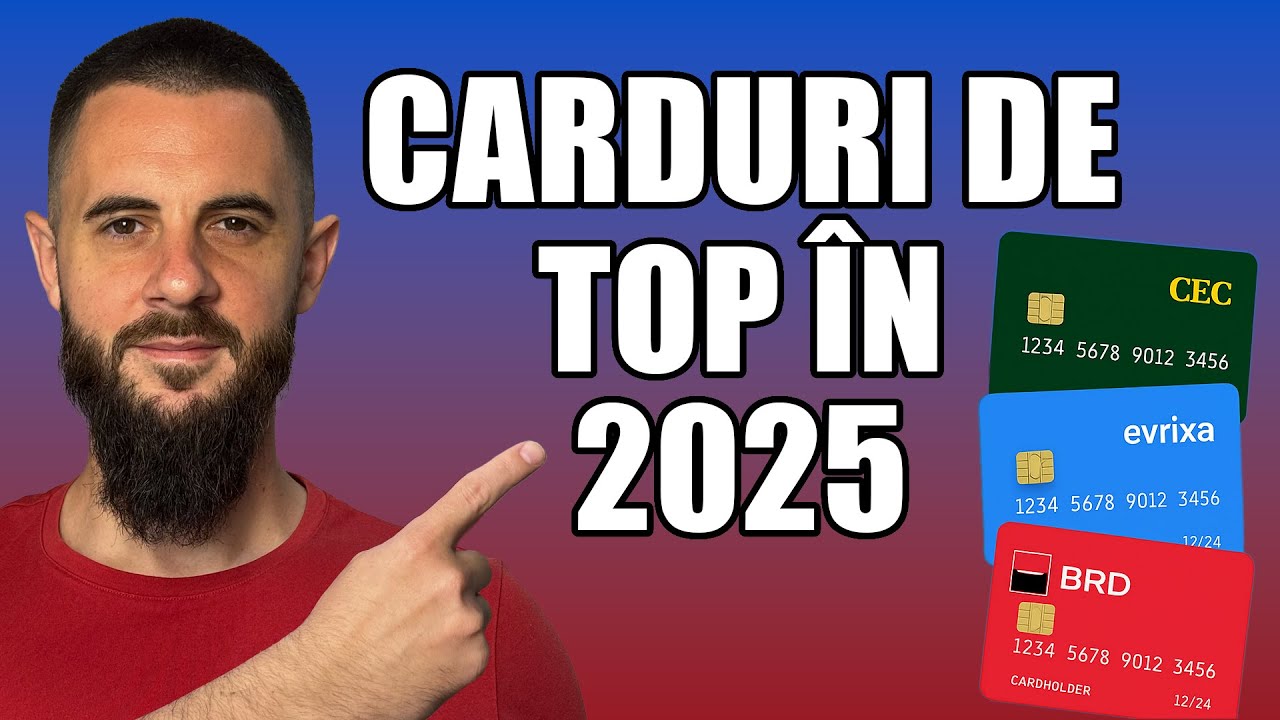 TOP 3 cele mai bune carduri de credit &icirc;n 2025!
