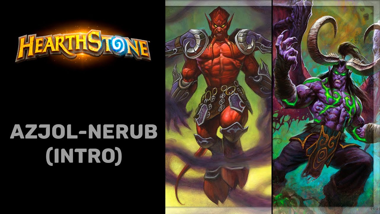 Hearthstone - Theme of Lord Jaraxxus, Illidan Stormrage (Azjol-Nerub)