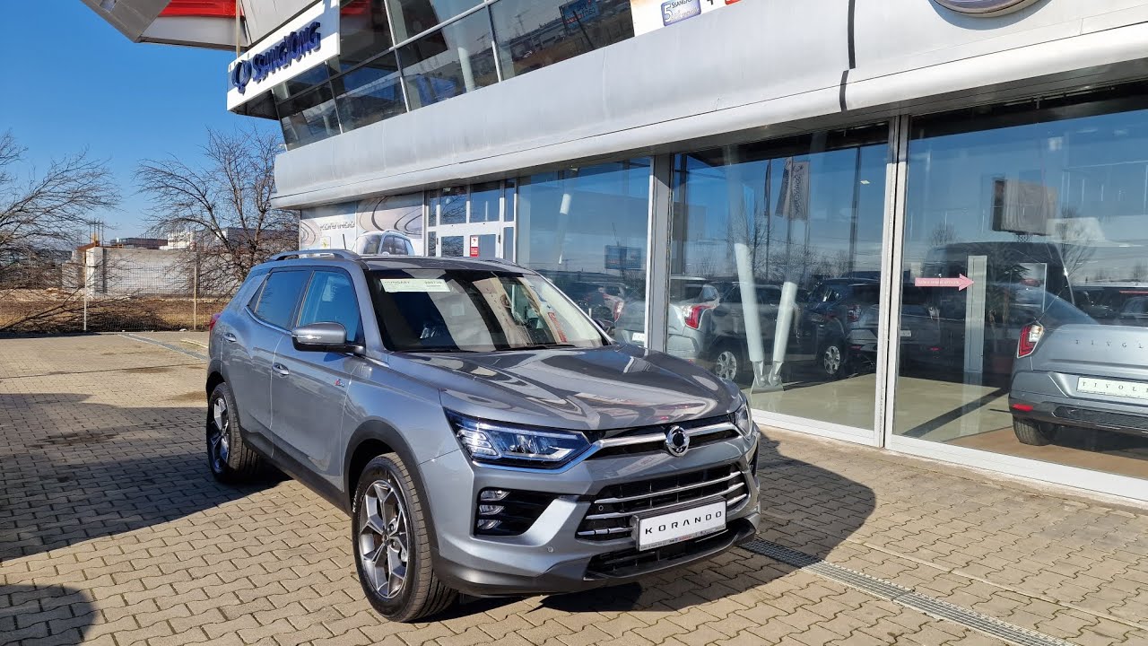 KGM Korando 1.5T4 163CP 260Nm AT6+R 4x4 Premium Plus - LED -  ADA Gri Platinum - AutoSiena Oradea