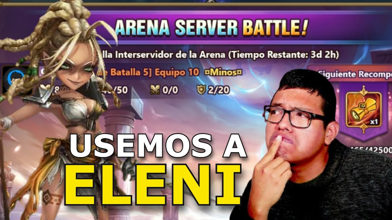 ELENI VA A LA INTERSERVER, Y NO LO HACE MAL...#summonerswar 2025