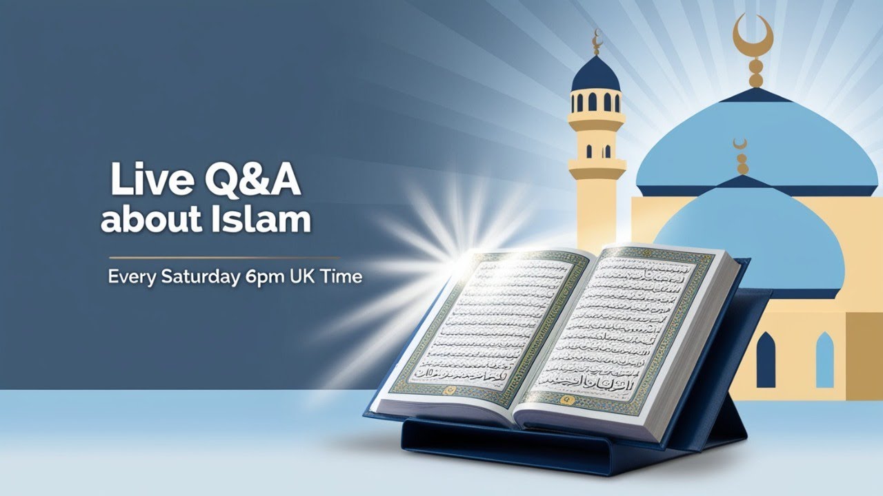 Ask a Muslim with live Q&A.