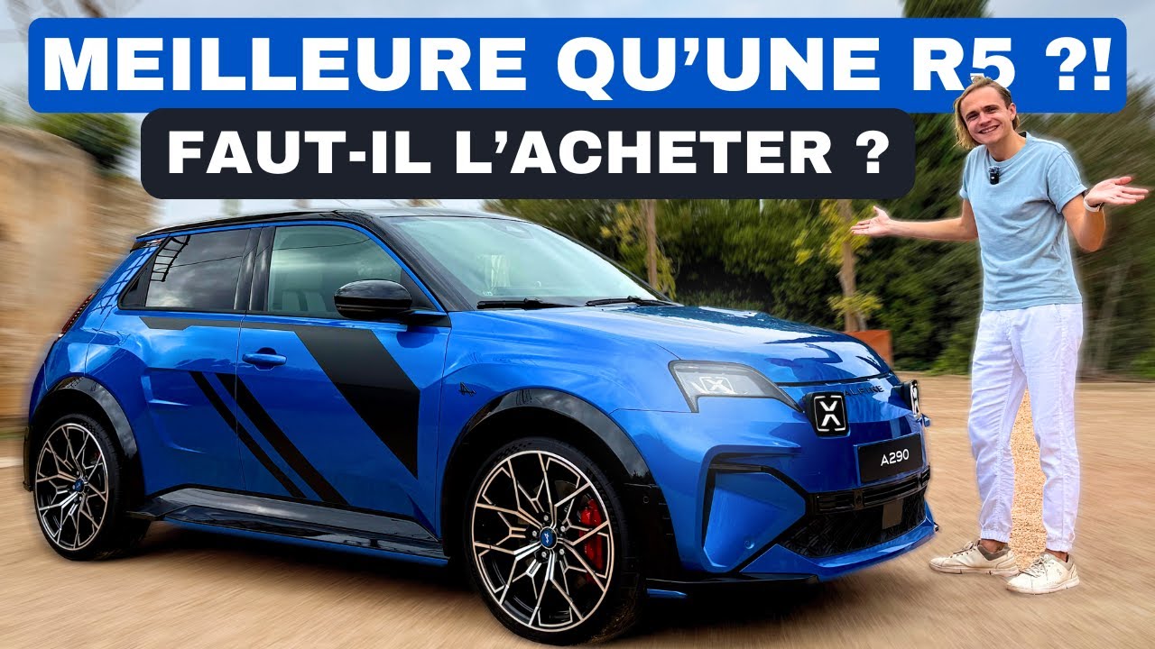 Alpine A290: bien meilleure qu'une R5 ! Le coup de coeur ! Ft. @Mac4Ever