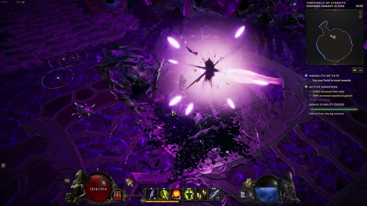 [Last Epoch 1.2] Marksman Ice Detonating Arrow - One-Shot Uber Aberroth