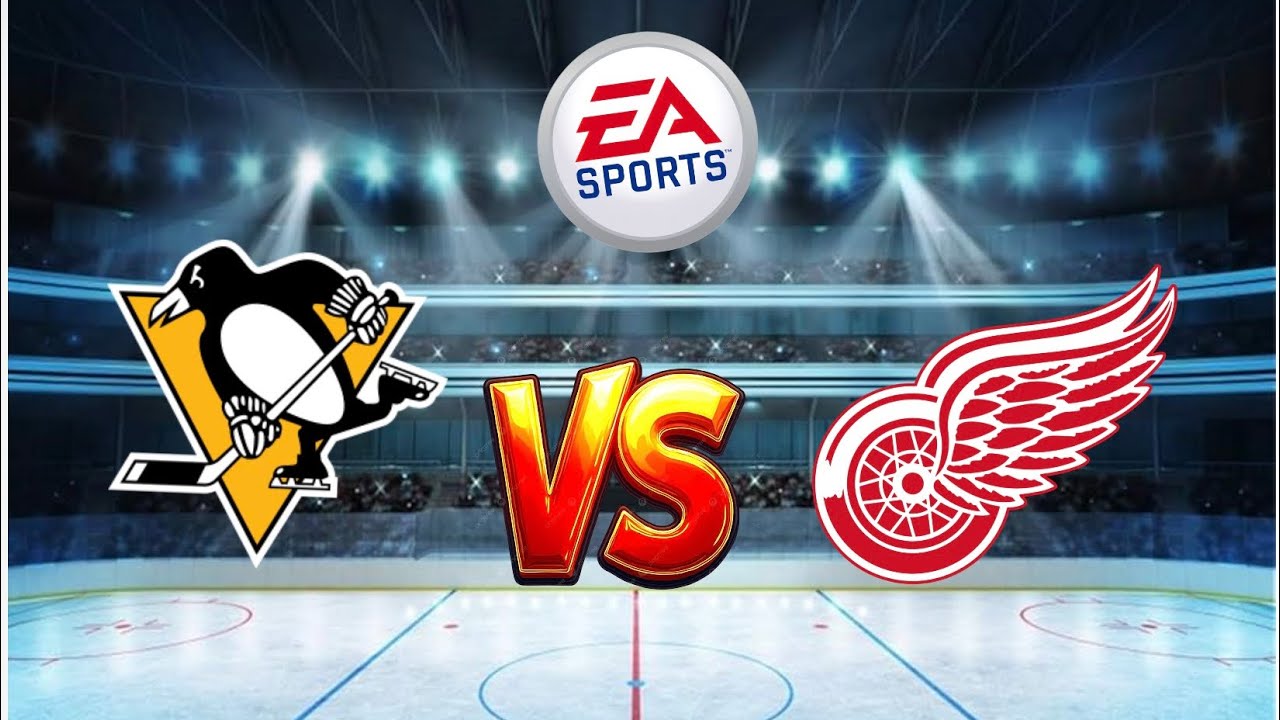 NHL,Pittsburgh Penguins vs Detroit Red Wings 1/20/26