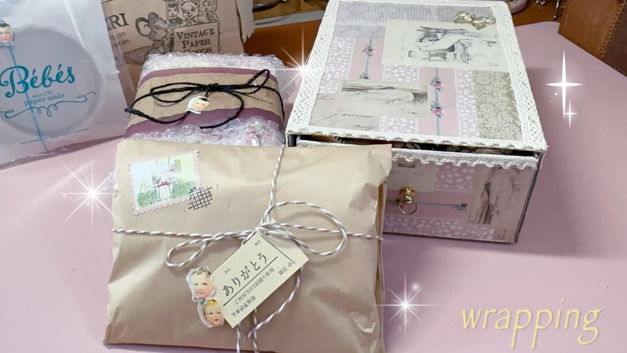 ［wrapping］お礼便で贈るものをwrappingしていきます♪