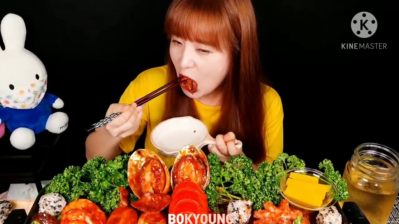 bokyoung mukbang asmr seafood (bites only)