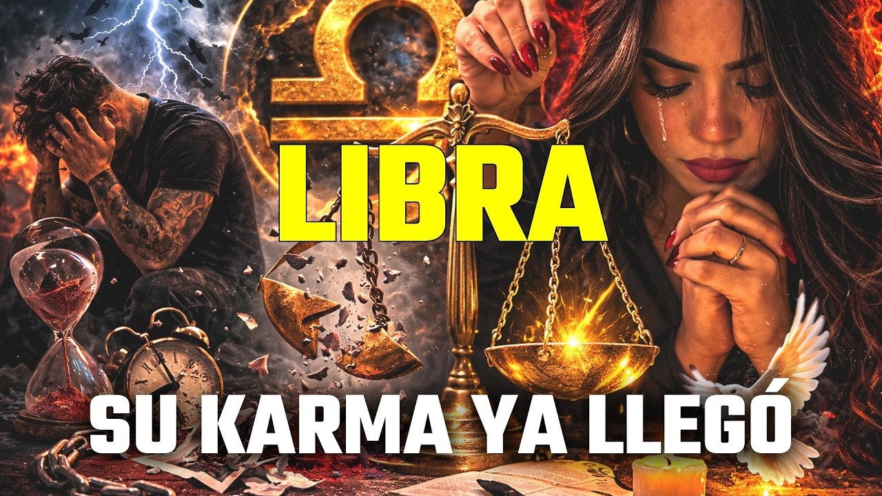 😡 QUIEN TE HIZO DAÑO VA A RECIBIR LO QUE SEMBRÓ MUY PRONTO, LIBRA‼️🔥