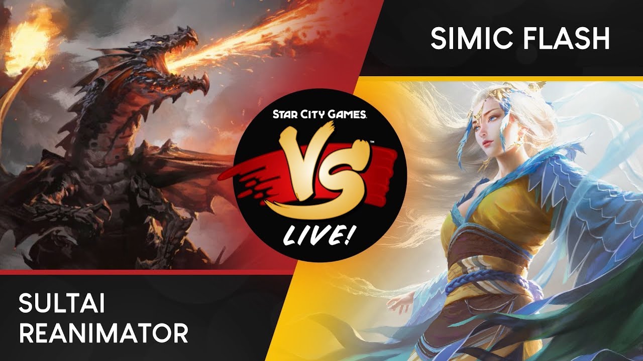 VS Live! | Sultai Reanimator VS Simic Flash | Standard | Match 1