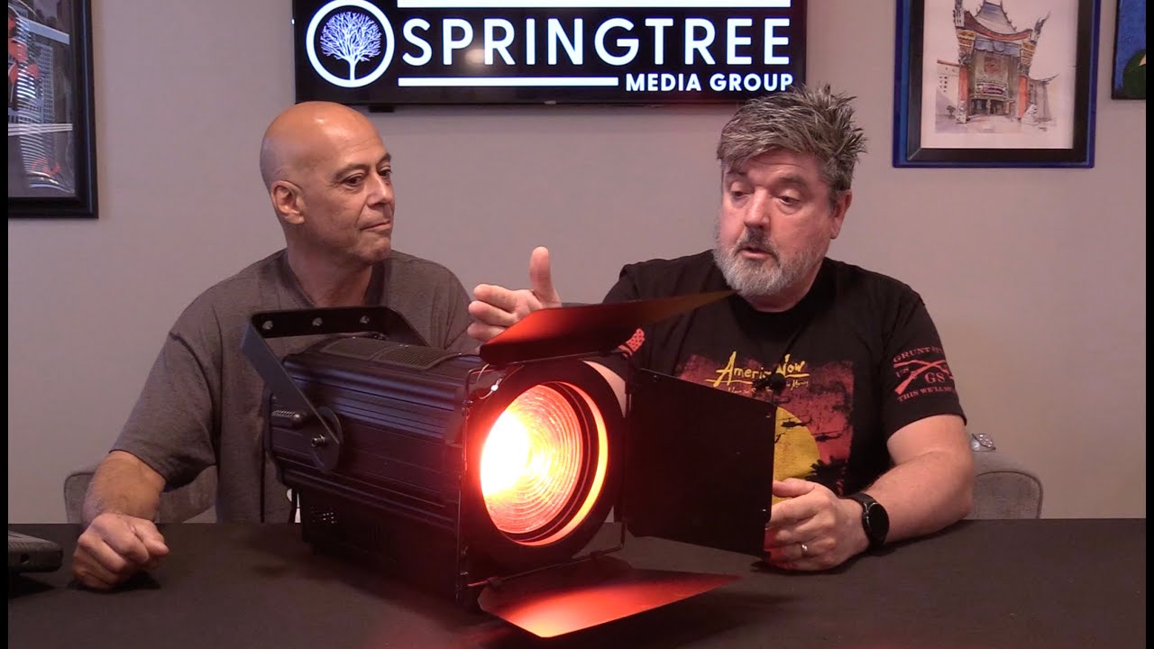 Affordable Pro Full-Color LED Fresnel!