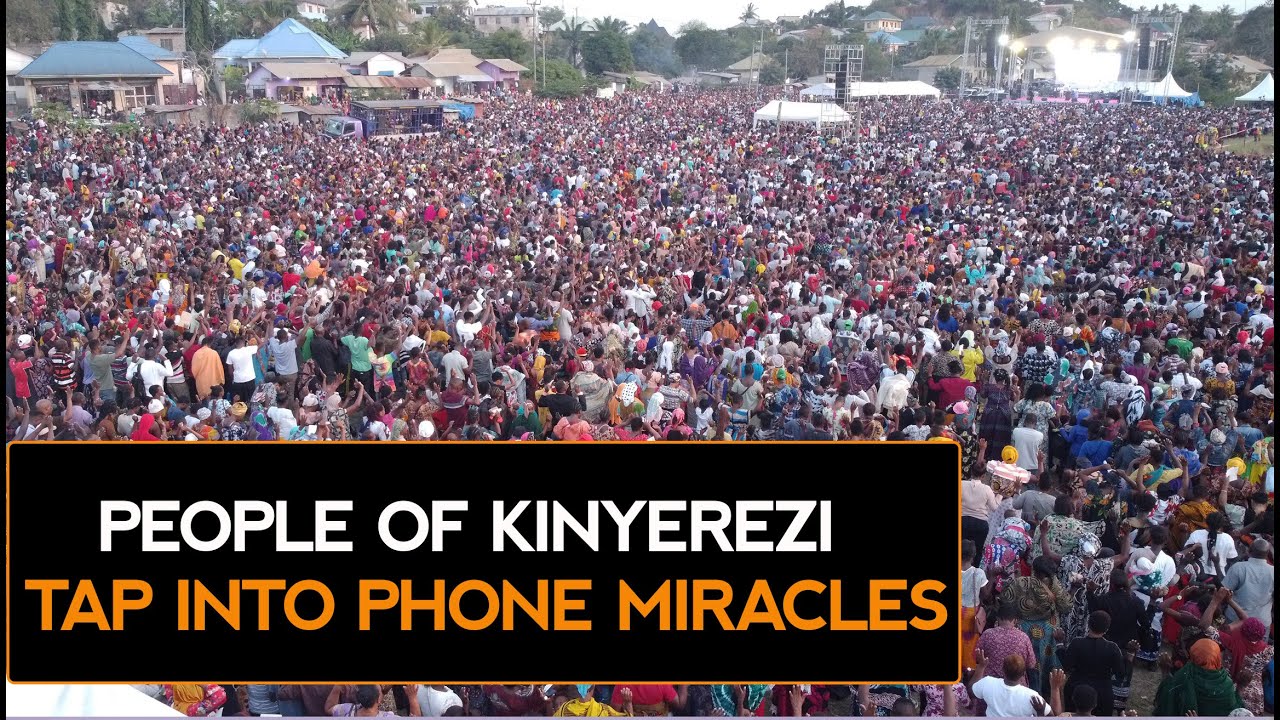 PEOPLE OF KINYEREZI  TAP INTO PHONE MIRACLES .